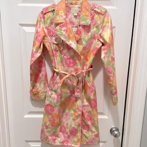 The Children’s Place multicolored lined raincoat.